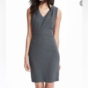 Elegant Gray Sleeveless Dress size 0P